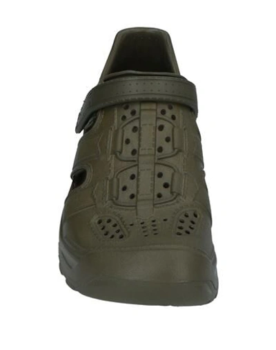Shop Teva Sandals In Military Green