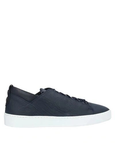 Shop Alexander Smith Sneakers In Dark Blue