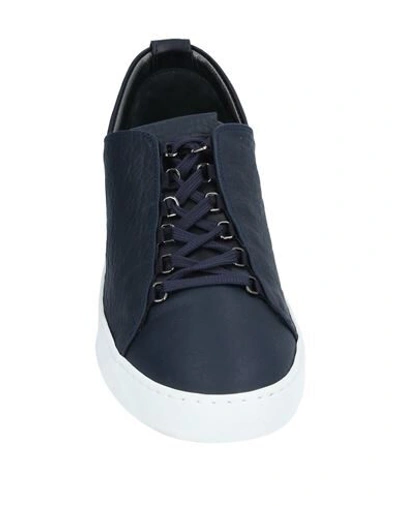 Shop Alexander Smith Sneakers In Dark Blue