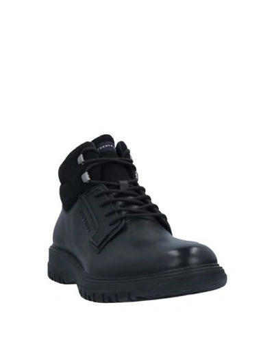 Shop Tommy Hilfiger Boots In Black