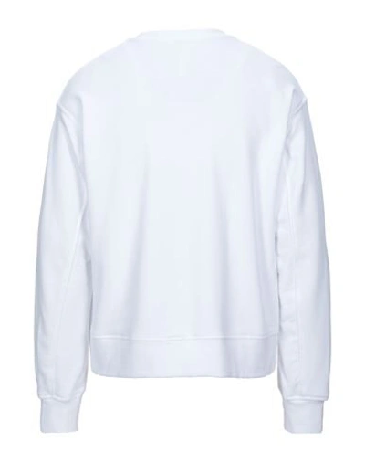 Neil Barrett Find Your Beach Print Sweatshirt In White