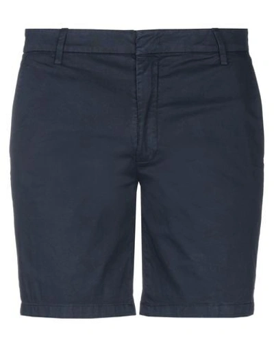 Shop Dondup Shorts & Bermuda In Dark Blue