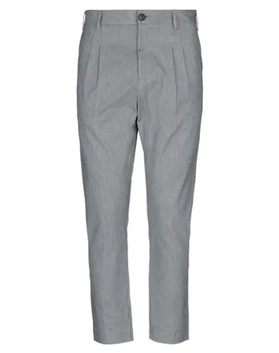 Shop Aglini Pants In Grey
