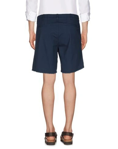 Shop Dondup Shorts & Bermuda Shorts In Dark Blue