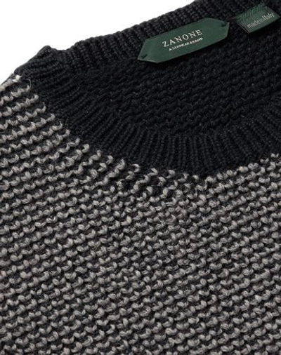 Zanone Sweaters In Grey