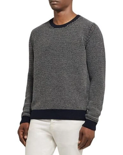 Zanone Sweaters In Grey