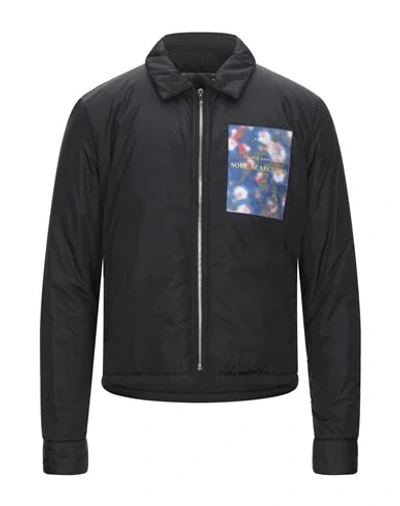 Shop Frankie Morello Man Jacket Black Size Xxl Polyamide