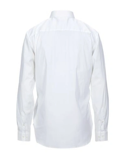 Shop Burberry Shirts In White