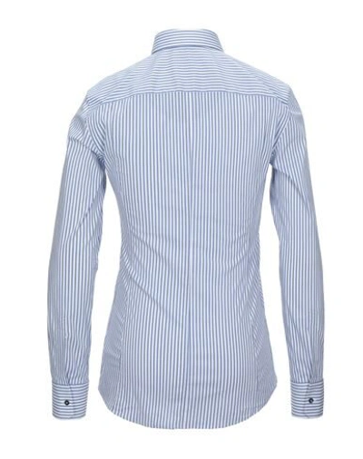 Shop Dolce & Gabbana Shirts In Sky Blue