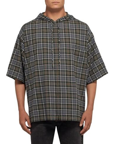 Shop Balenciaga Shirts In Lead