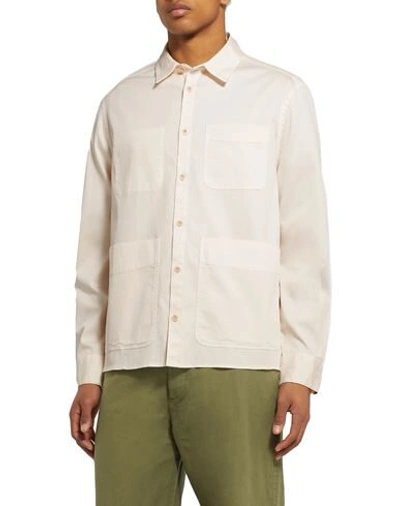 Shop Albam Shirts In Ivory