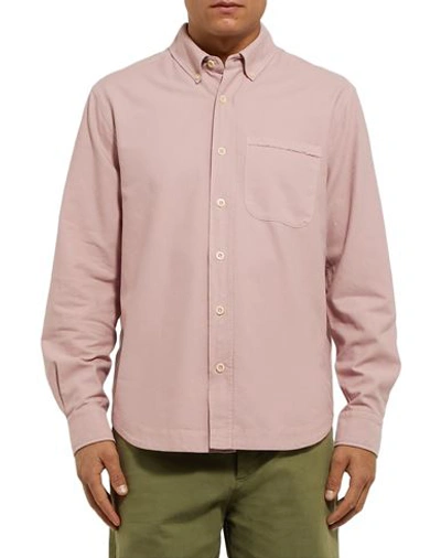 Shop Albam Shirts In Pastel Pink