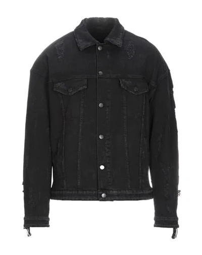 Shop Alchemist Denim Outerwear In Black