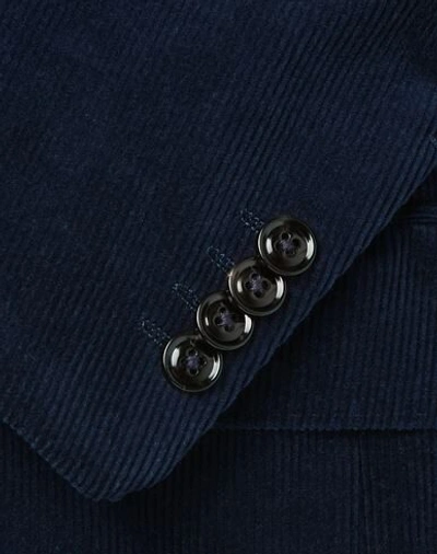 Shop Ermenegildo Zegna Suit Jackets In Dark Blue