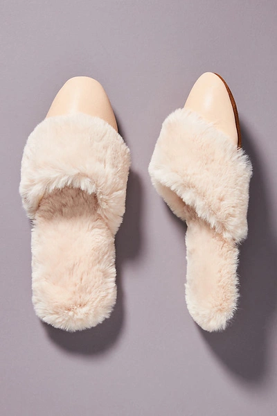 Shop Ariana Bohling Nill Faux Fur Slippers In Pink