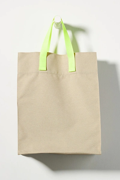 Shop Andi Origami Tote Bag In Grey