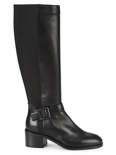 Shop Aquatalia Jessa Leather Knee-high Boots