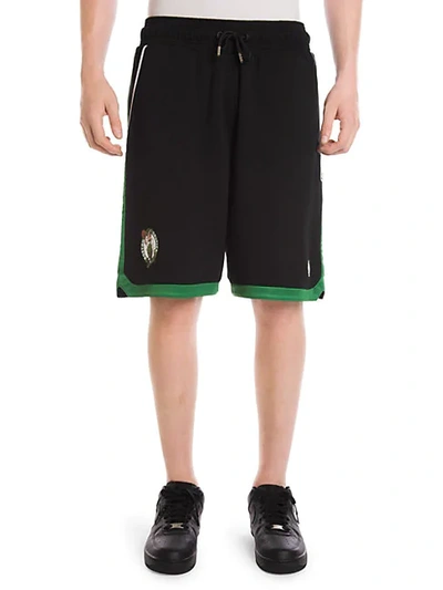 Shop Marcelo Burlon County Of Milan Boston Celtics Sports Shorts