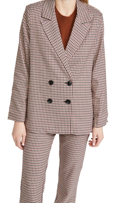 Shop Rolla's Downtown Check Blazer