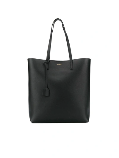 Shop Saint Laurent Shopper Tote Bag In Black