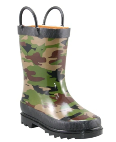 Shop Western Chief Toddler, Little Boy's And Big Boy's Printed Rubber Rain Boots In Camo