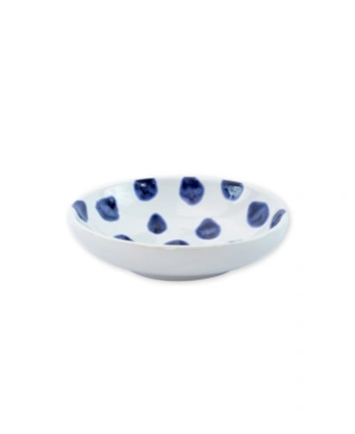 Shop Vietri Santorini Dot Condiment Bowl In Blue