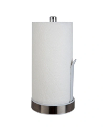 Shop Kitchen Details Paper Towel Holder With Deluxe Tension Arm In White
