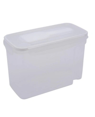 Shop Kitchen Details Medium Size Airtight Cereal Container With Scooper In Clear