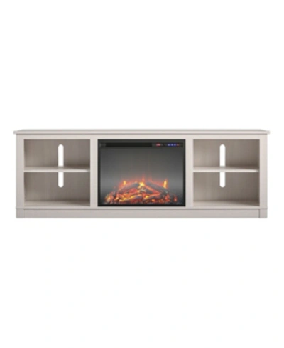 Shop A Design Studio Allington Fireplace Tv Stand For Tvs Up To 75" In Ivory