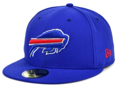 Shop New Era Buffalo Bills Team Color Basic 59fifty Cap In Royalblue