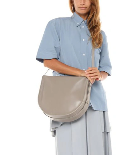 Shop Aesther Ekme Handbags In Grey