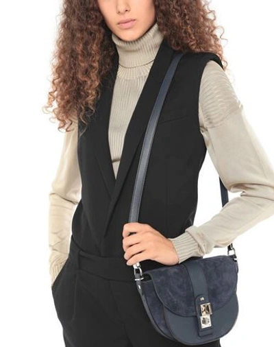 Shop Proenza Schouler Handbags In Dark Blue