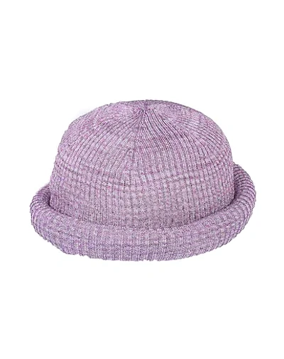 Shop Missoni Hats In Lilac