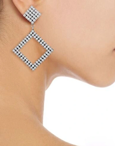 Shop Dannijo Woman Earrings Silver Size - Metal
