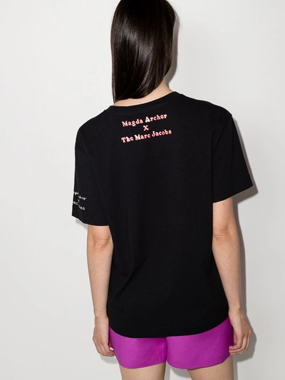 Shop The Marc Jacobs Black X Magda Archer Printed T-shirt