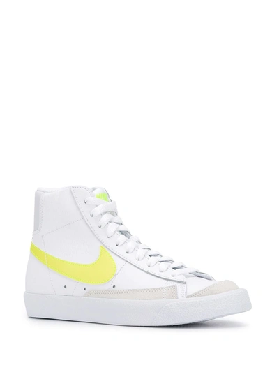 Shop Nike Mid '77 Blazer Sneakers In White