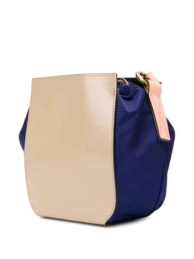 Shop Marni Gusset Shoulder Bag In Pink