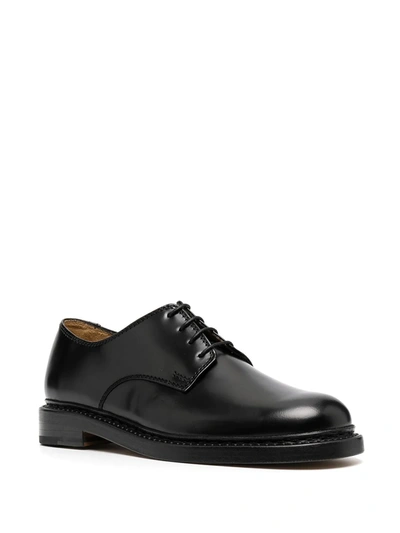 Our Legacy Uniform Parade Leather Derby Shoes In Black