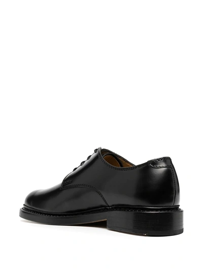 Our Legacy Uniform Parade Leather Derby Shoes In Black