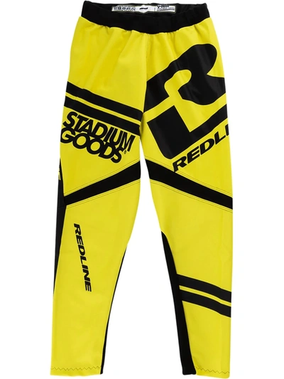 Shop Redline X A$ap Ferg X Stadium Goods Race Track Pants In Yellow