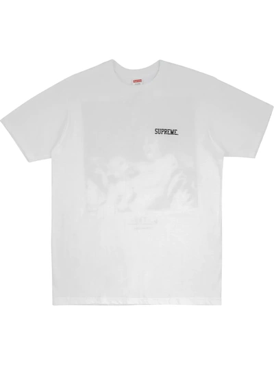 Shop Supreme X Joel-peter Witkin Mother And Child Crew Neck T-shirt In White