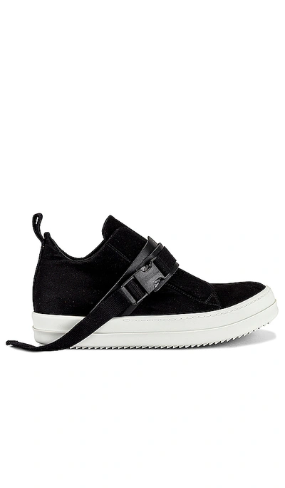 Shop Rick Owens Drkshdw Strap Island Sneaker In Black