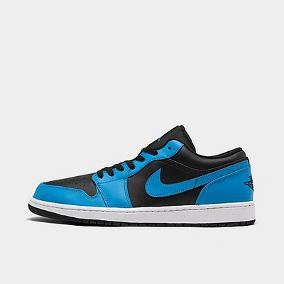 Shop Nike Air Jordan Retro 1 Low Casual Shoes In Blue