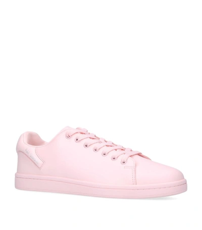 Shop Raf Simons Faux Leather Orion Sneakers