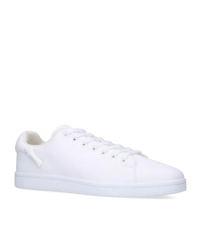 Shop Raf Simons Faux Leather Orion Sneakers