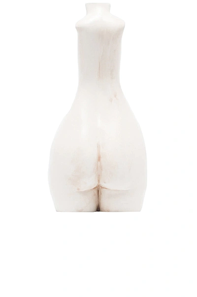 Anissa Kermiche Tit For Tat Tall Candlestick Holder In Marble