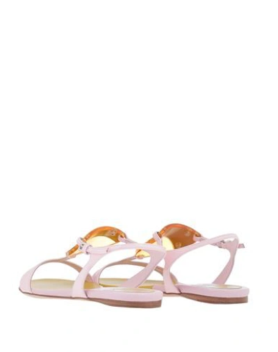 Shop Dior Sandals In Light Pink