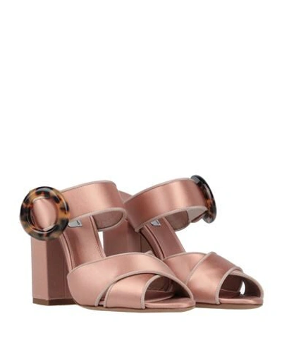Shop Tabitha Simmons Sandals In Pale Pink