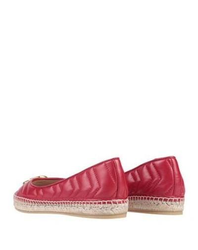 Shop Gucci Espadrilles In Red