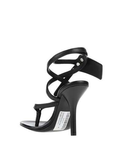 Shop Off-white &trade; Toe Strap Sandals In Black